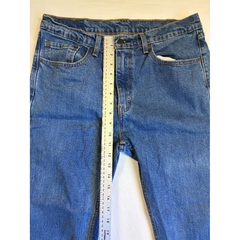 Levi's 505 Men's Straight Blue Jeans W34 L30 Medium Wash